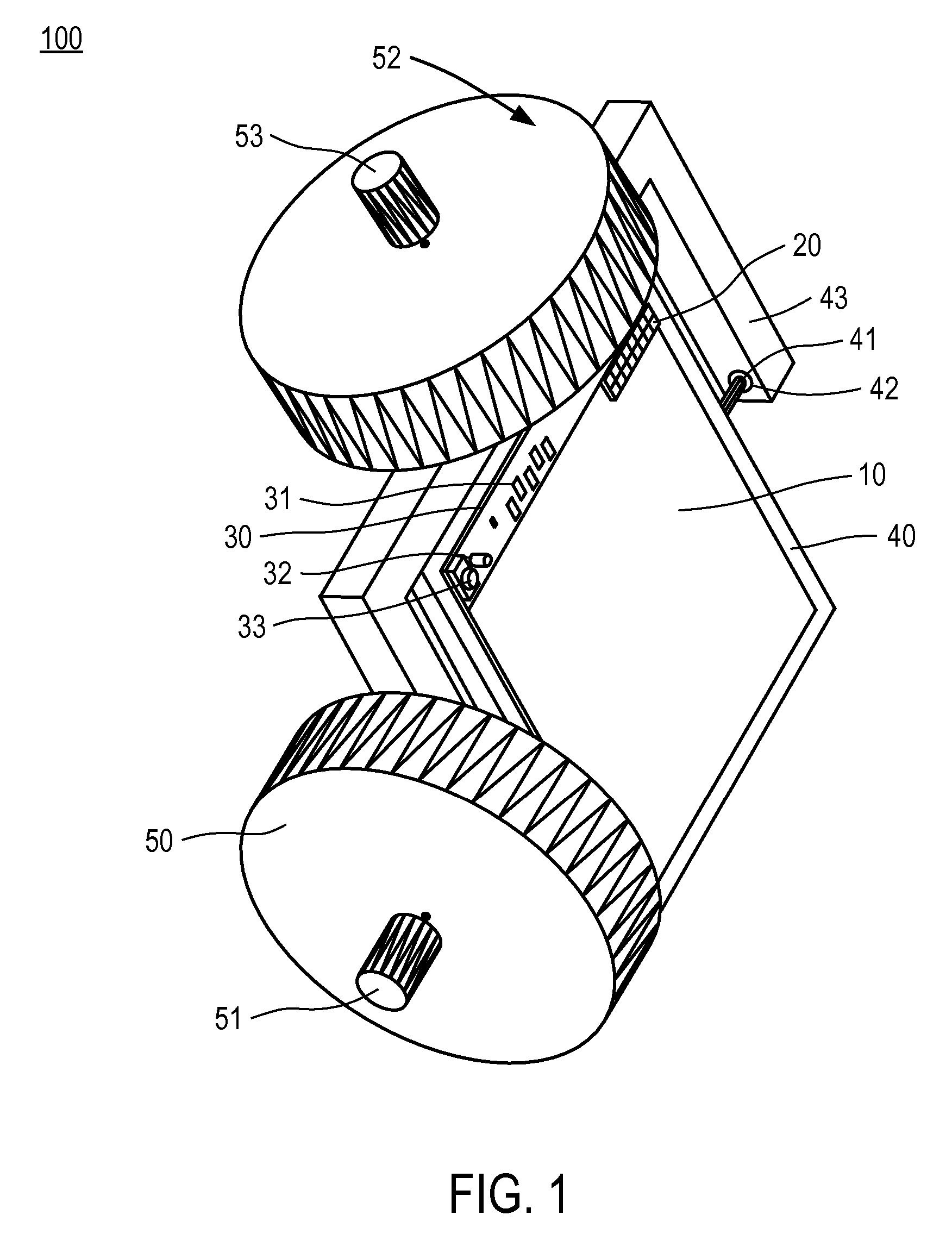 Active Mirror for Power Beaming