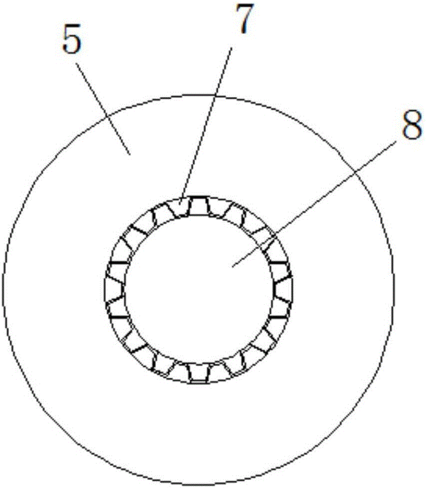 Clamping device for heat treatment of agricultural mechanical workpiece