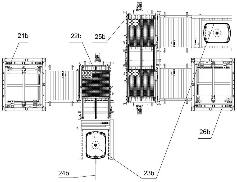 High-speed white spirit full-automatic filling and packaging process