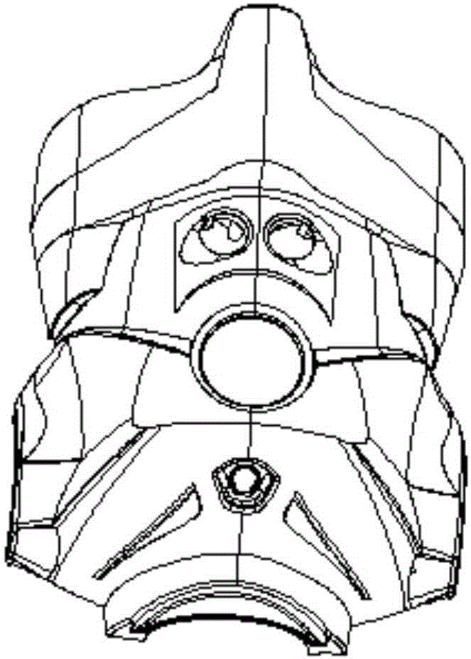 Robot product shell manufacturing method adopting nitrogen forming