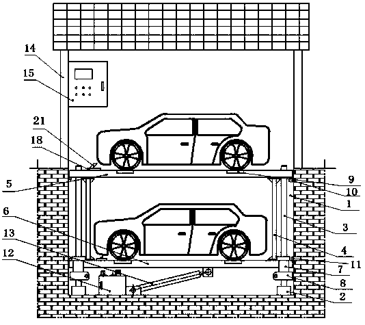 Multifunctional intelligent three-dimensional parking device