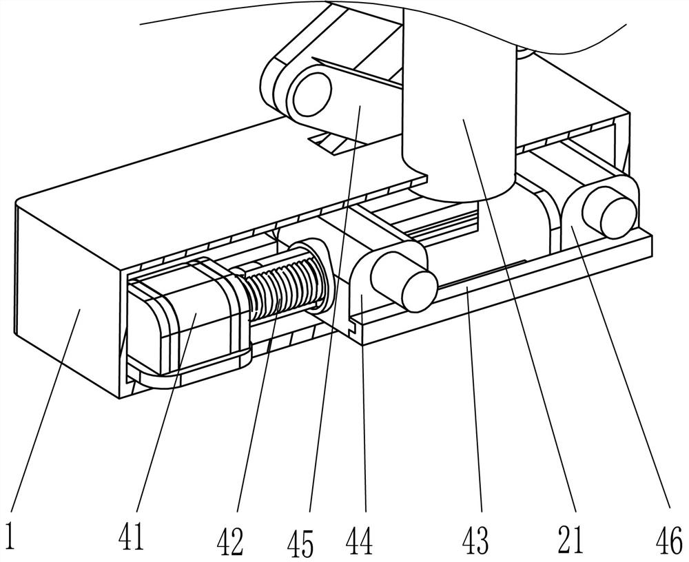 Indoor wall surface high-position trepanning equipment