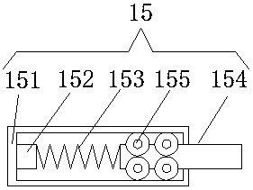 Cinnabar artware processing device and method with grinding wheel vertical row