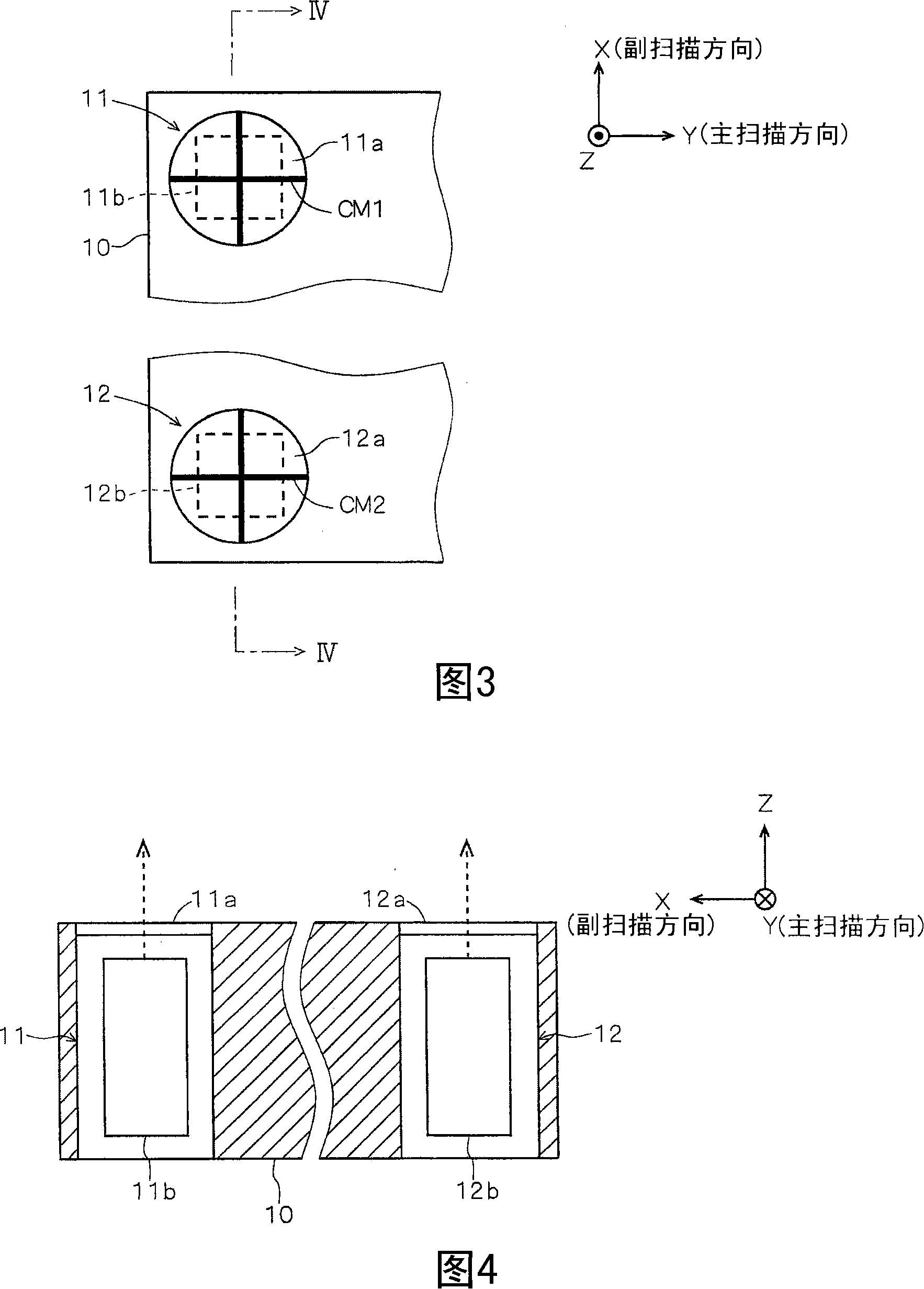 Drawing device and its contraposition method