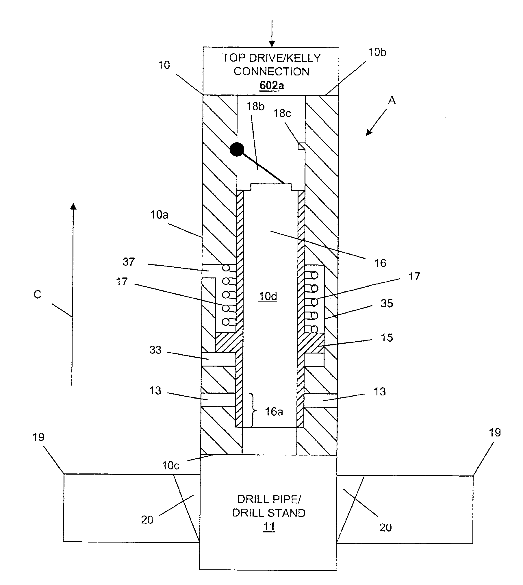 Continuous Circulating Sub for Drill Strings