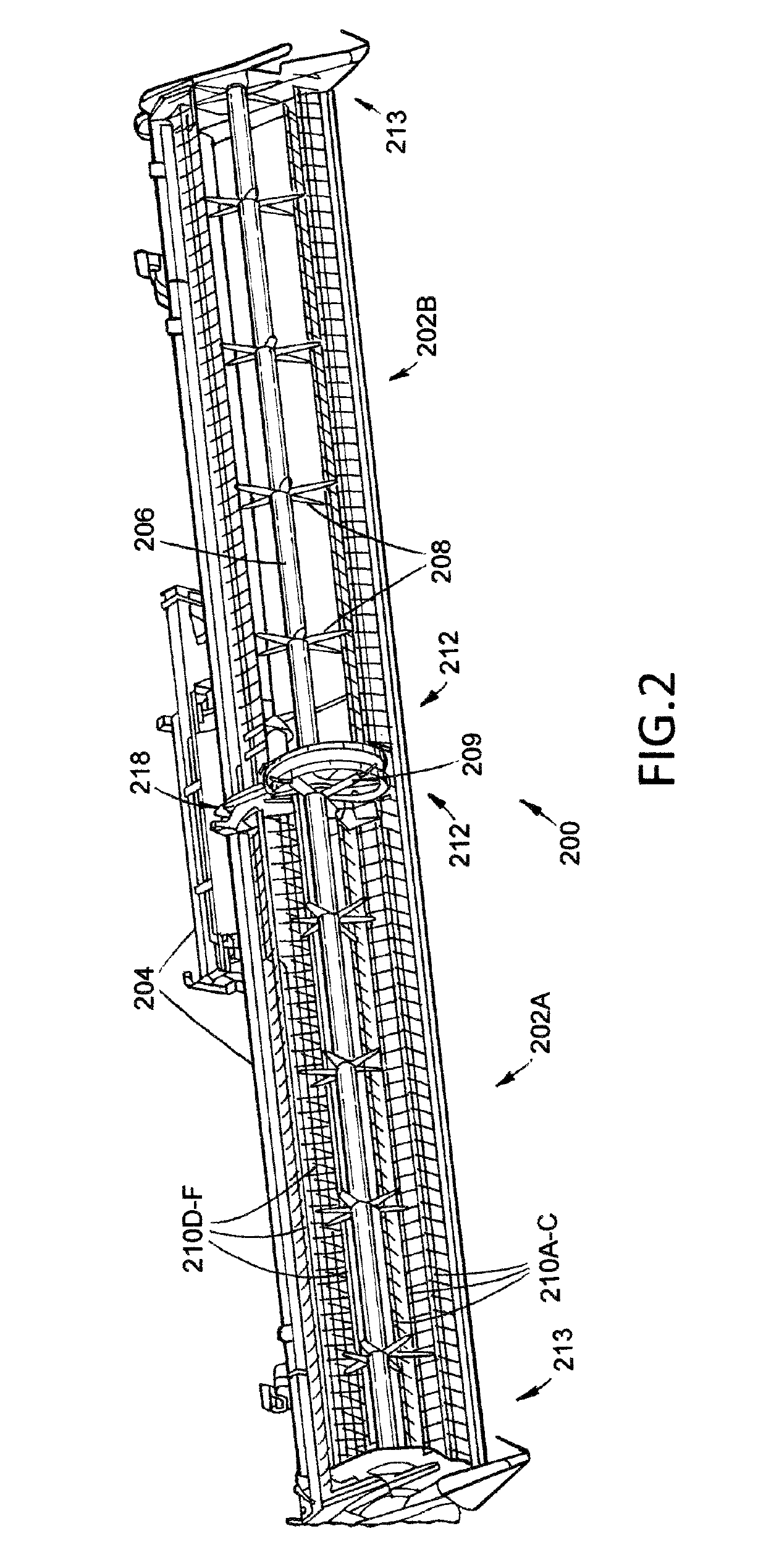 Reel finger assembly for a harvesting reel