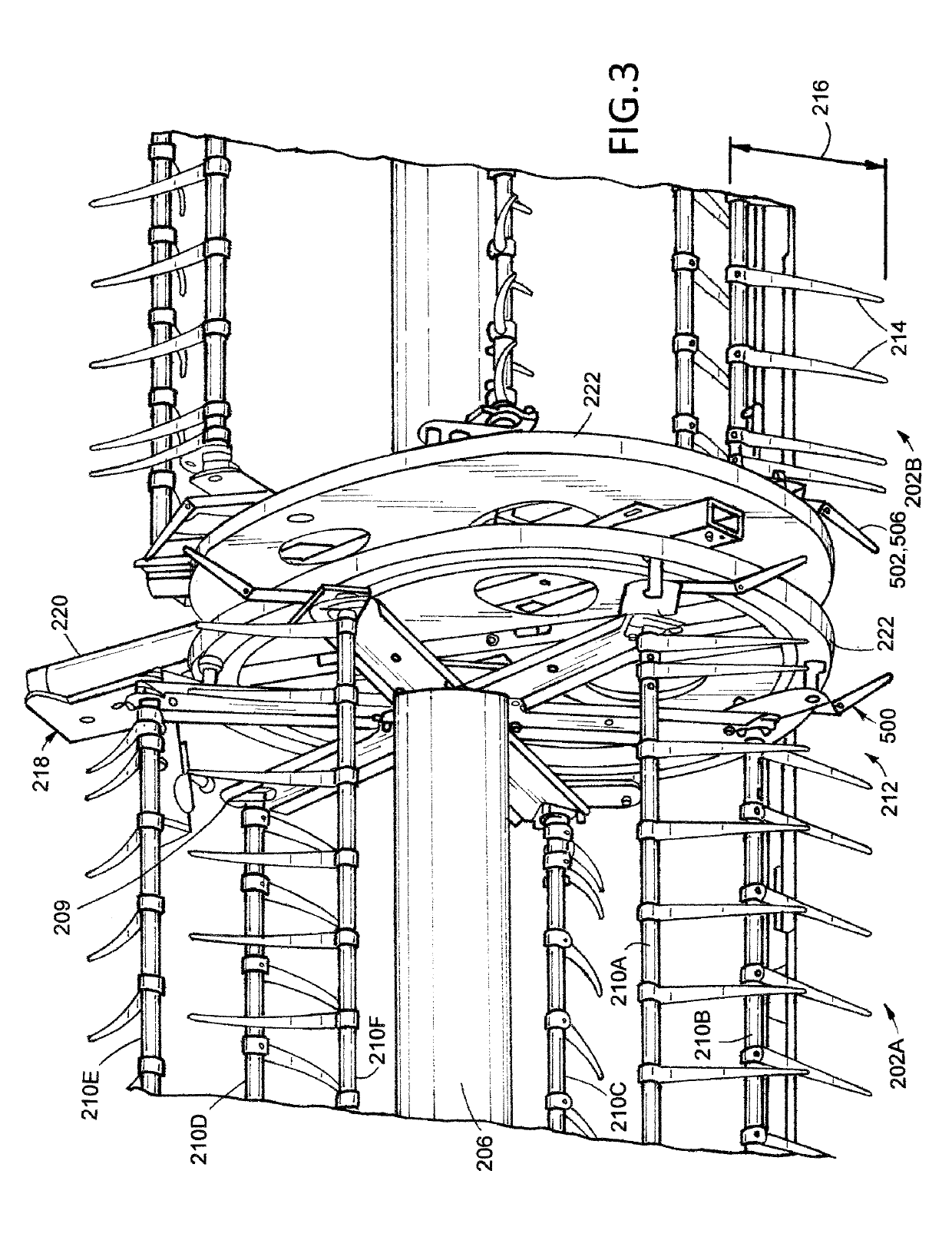 Reel finger assembly for a harvesting reel