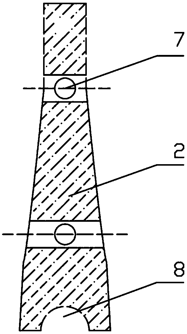 Continuous prefabricated safety fence connecting method