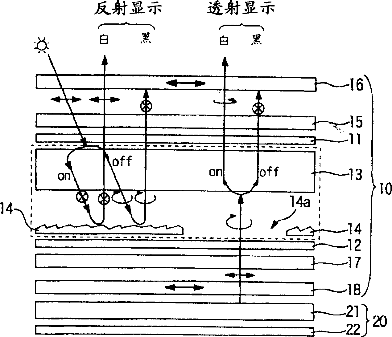 LCD device and electronic apparatus