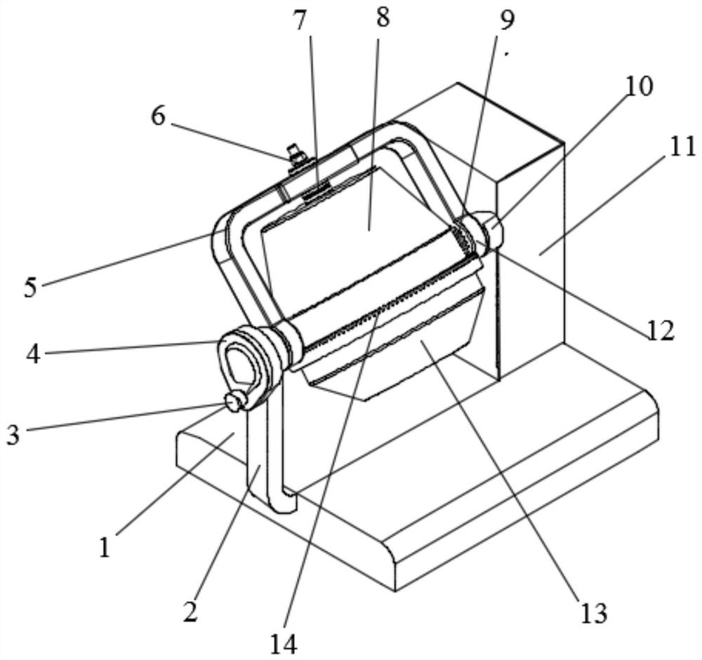 Rubbing device for tea leaf treatment