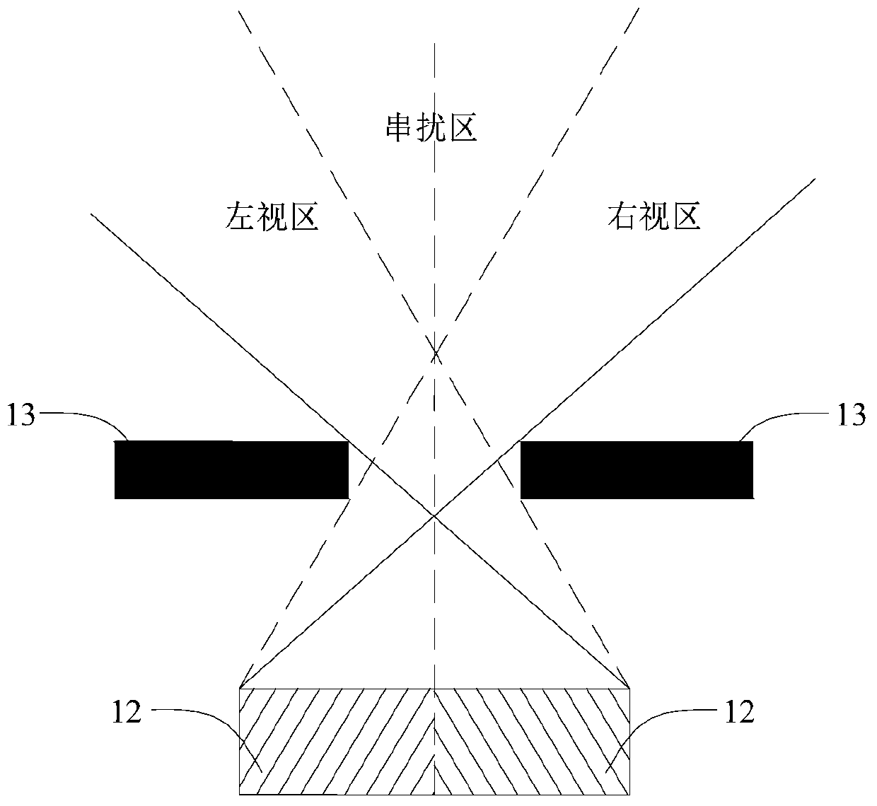 Dual-view display panel and display device