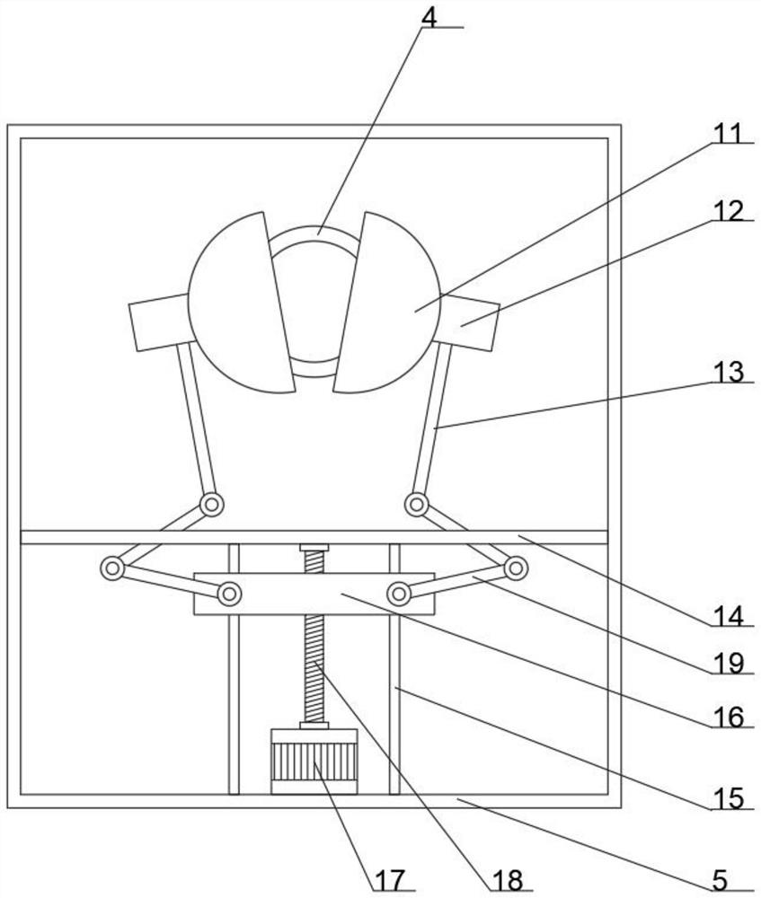 Uniform crushing device capable of collecting crushed waste and used for plastic product recycling