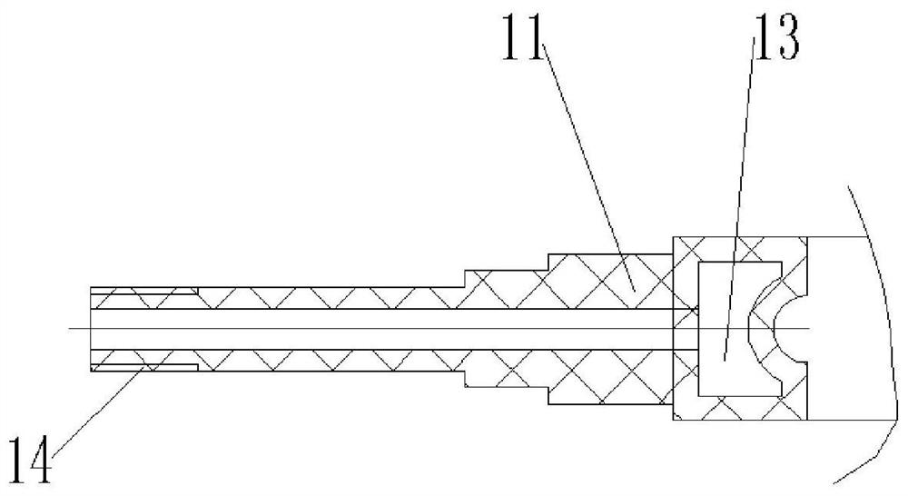 Novel airtight protection cover device of electroslag furnace