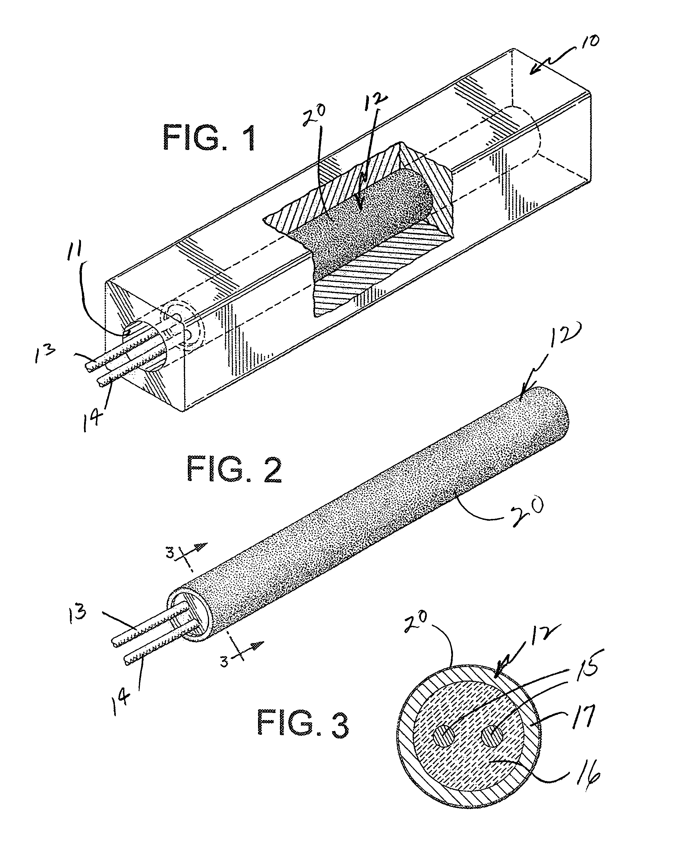 Cartridge heater with a release coating