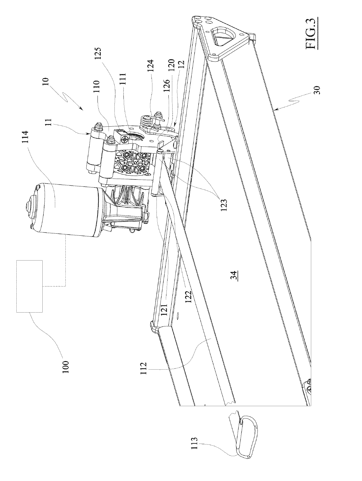 Auxiliary loading device of a stretcher