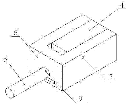 Rapid wire connector used for electric control equipment