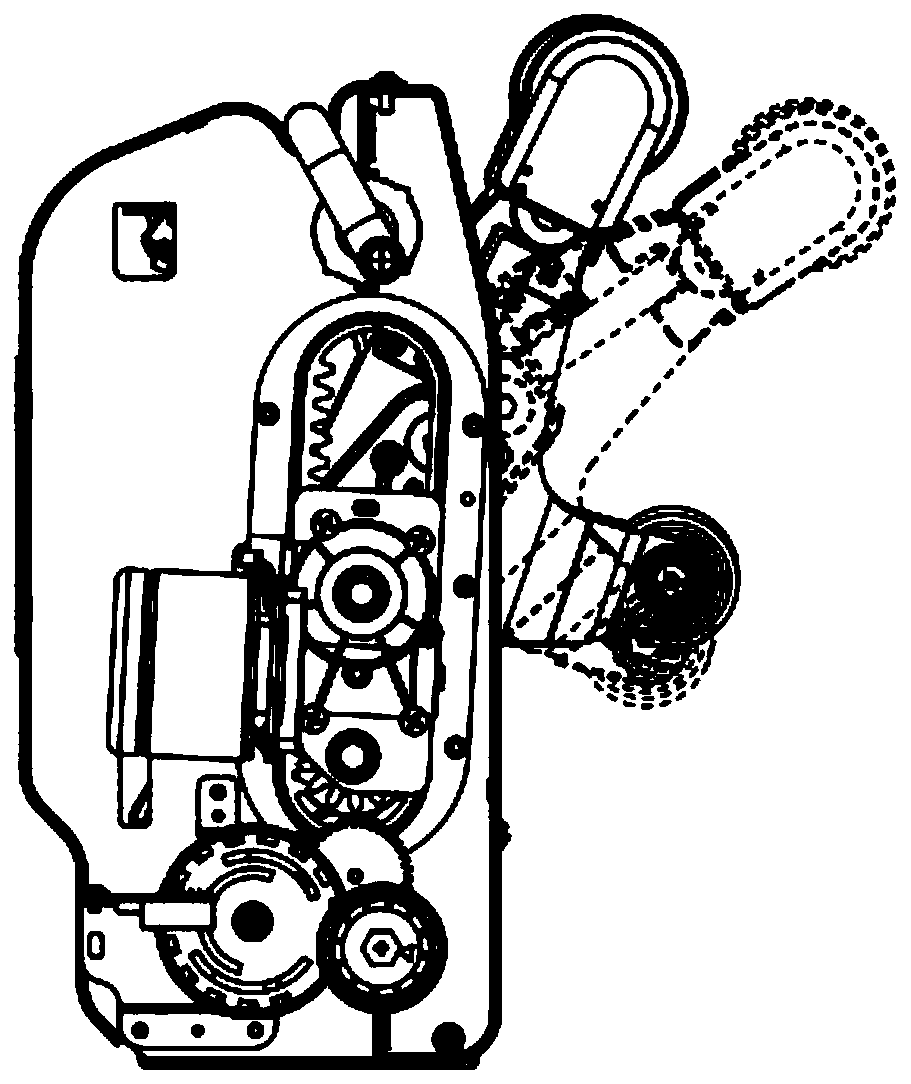 Massage manipulation force self-adapting method