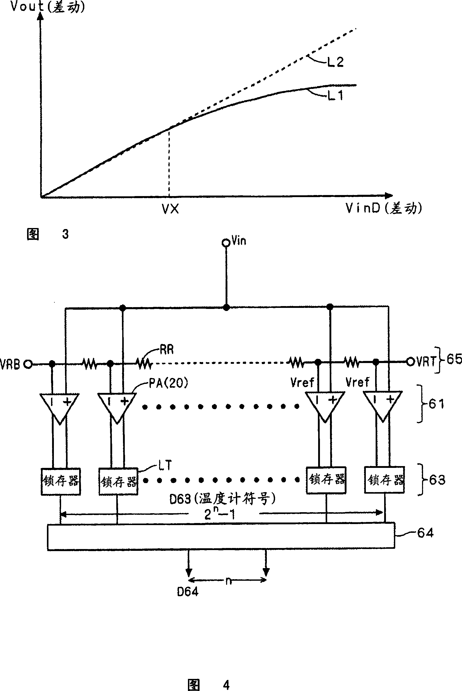 Differential amplifier circuit and A/D converter