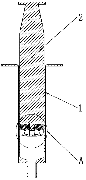 Novel low-resistance injection syringe