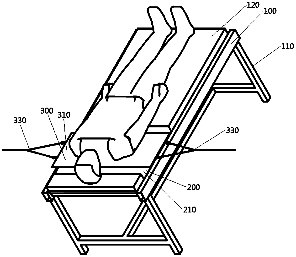 Nursing system with turning-over device