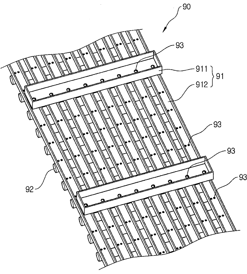 Liquid dispensing device and absorption type cold and hot water machine equipped with liquid dispensing device