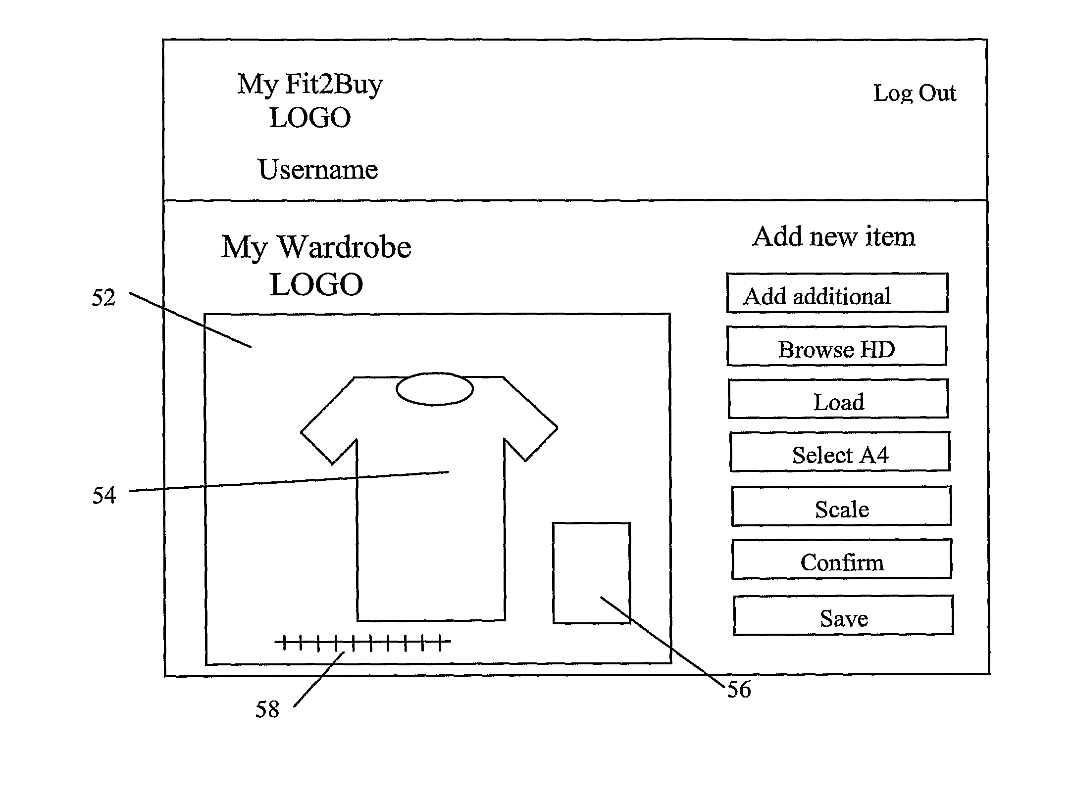 Method for online selection of items and an online shopping system using the same
