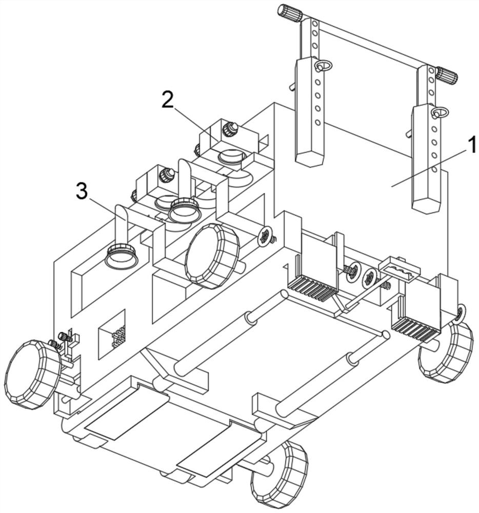 Automatic water sample collecting device for environmental protection