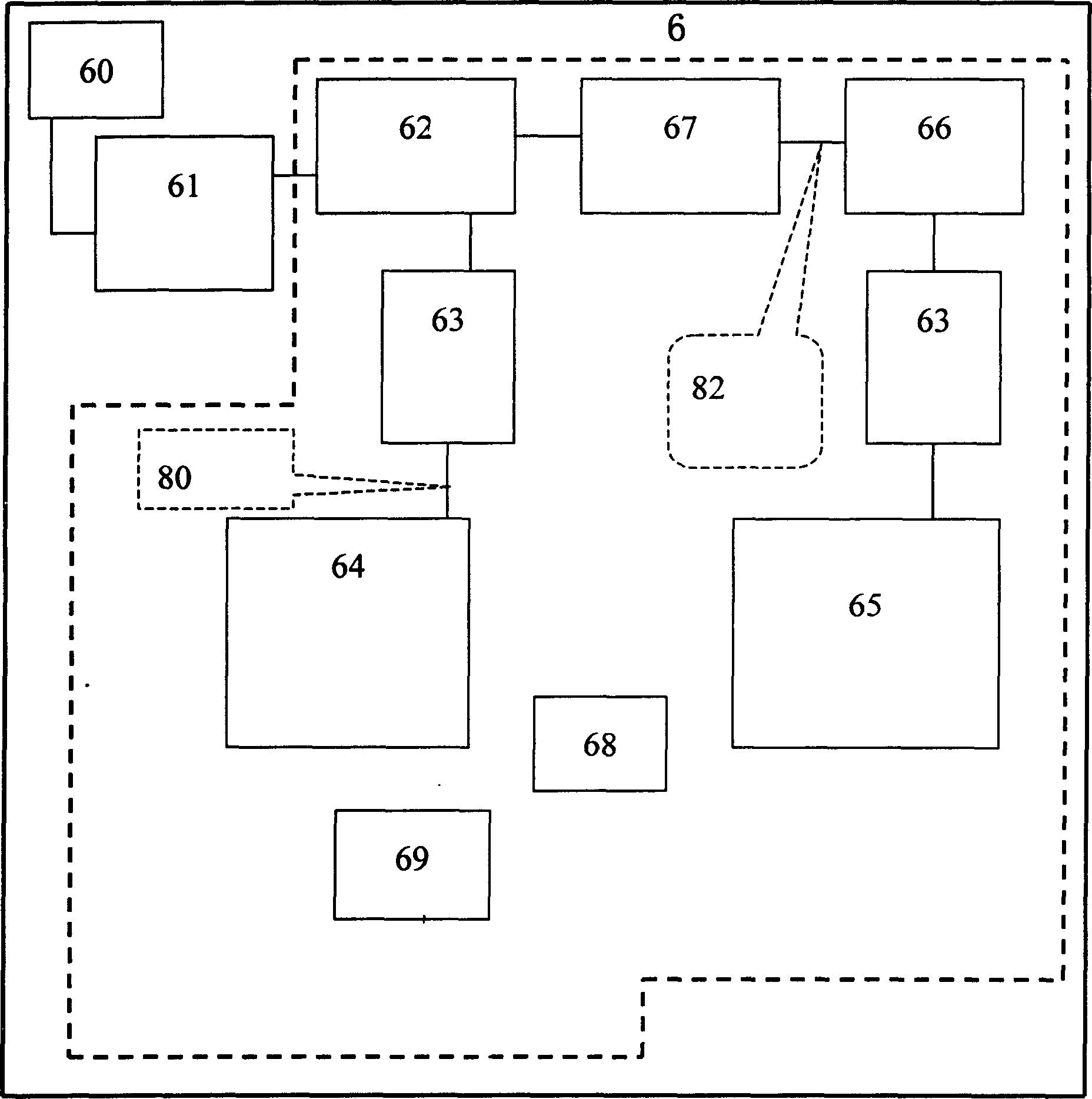 TD-SCDMA mobile phone circuit board for implementing eftective integral distribution