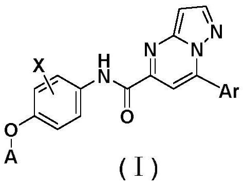 A substituted pyrazolo[1,5-a]pyrimidine compound and its preparation method and application