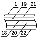 Thermal-insulation acoustic board for building wall surfaces