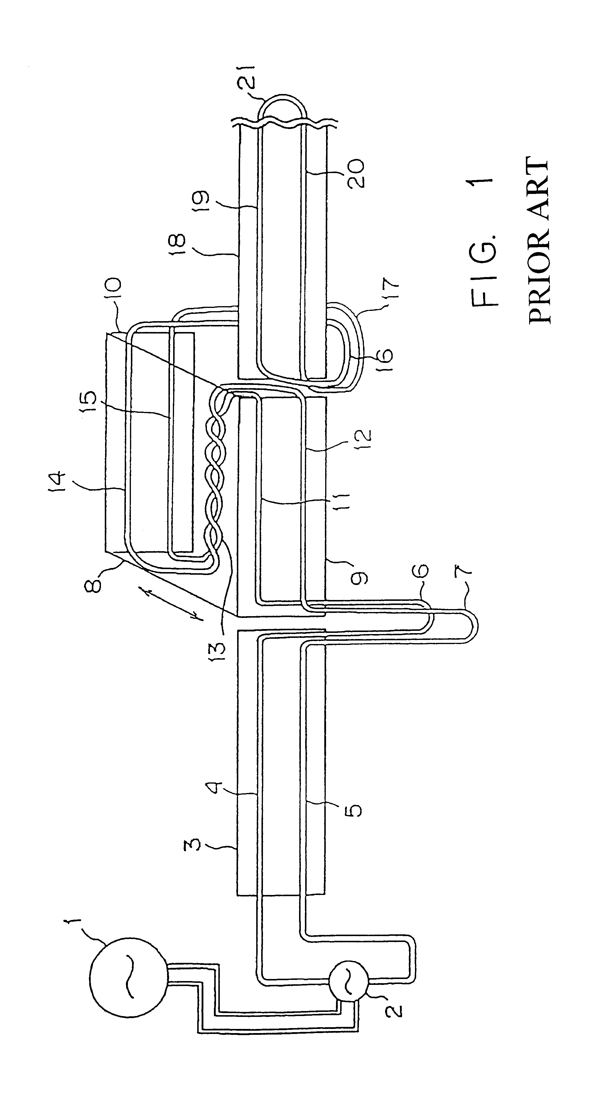 Non-contact electric power supply system for a rail-guided vehicle