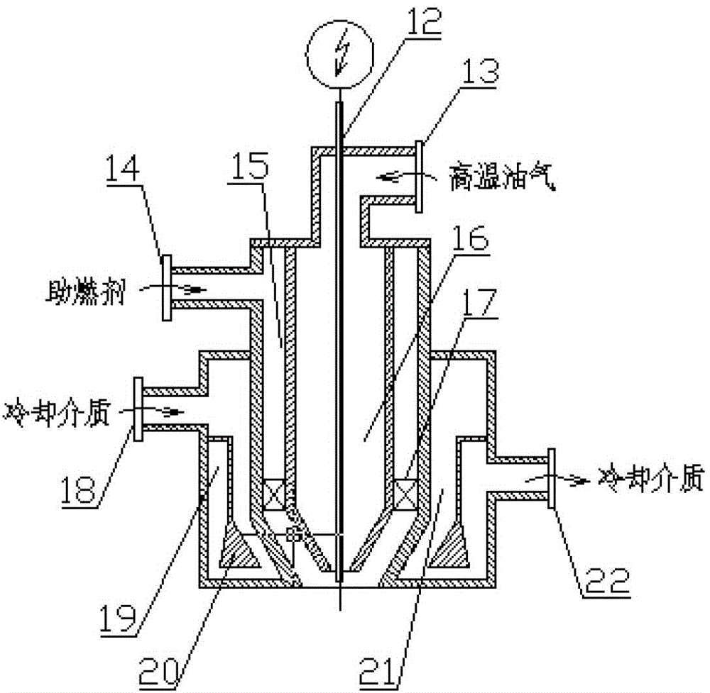 Fuel gasification combustion equipment and fuel gasification combustion method