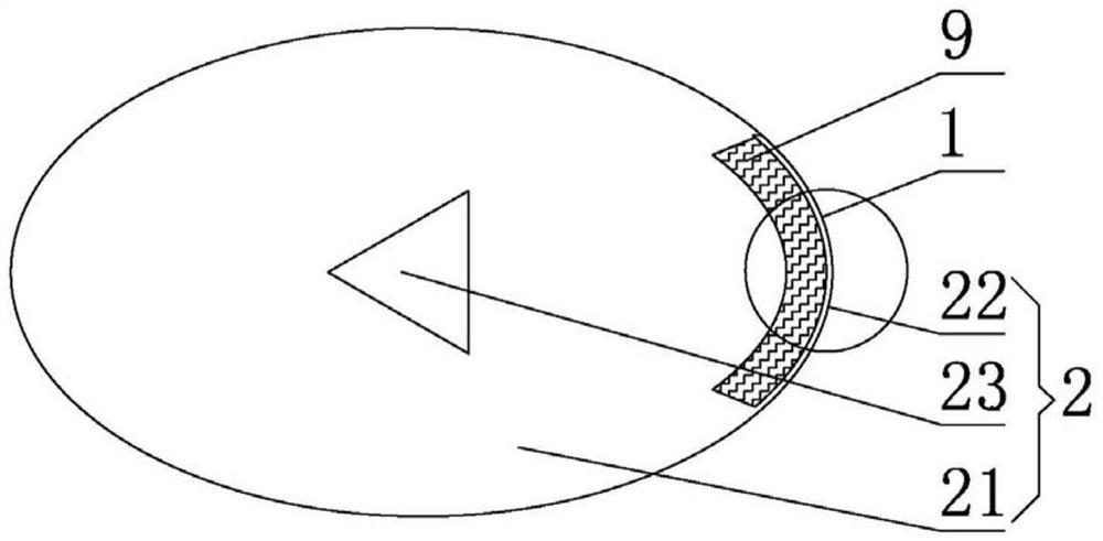 Immunomagnetic test paper and immunomagnetic measuring device