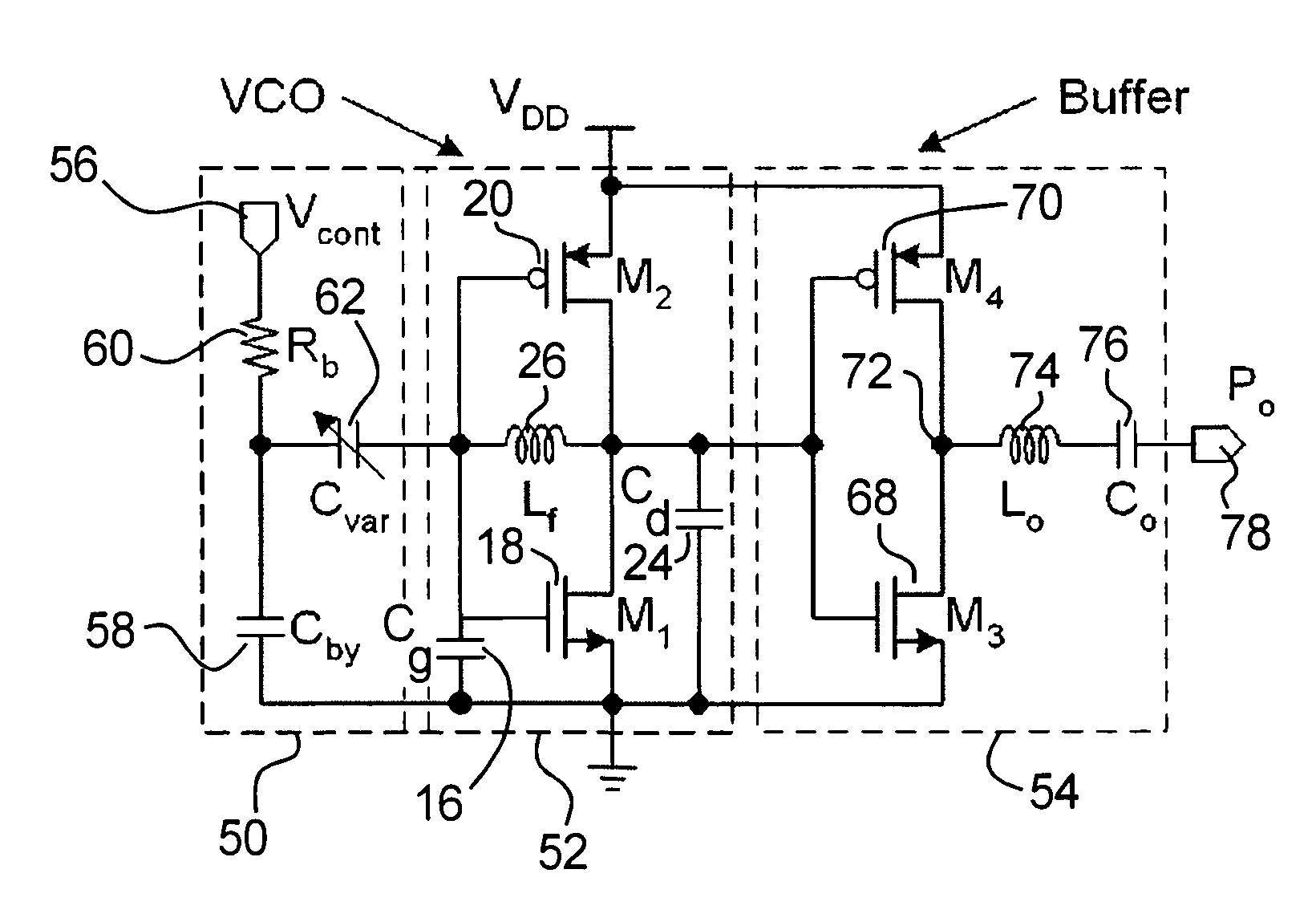 Complementary voltage controlled oscillator