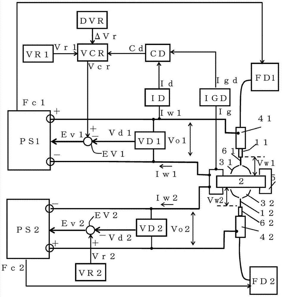 Output control method for welding power source
