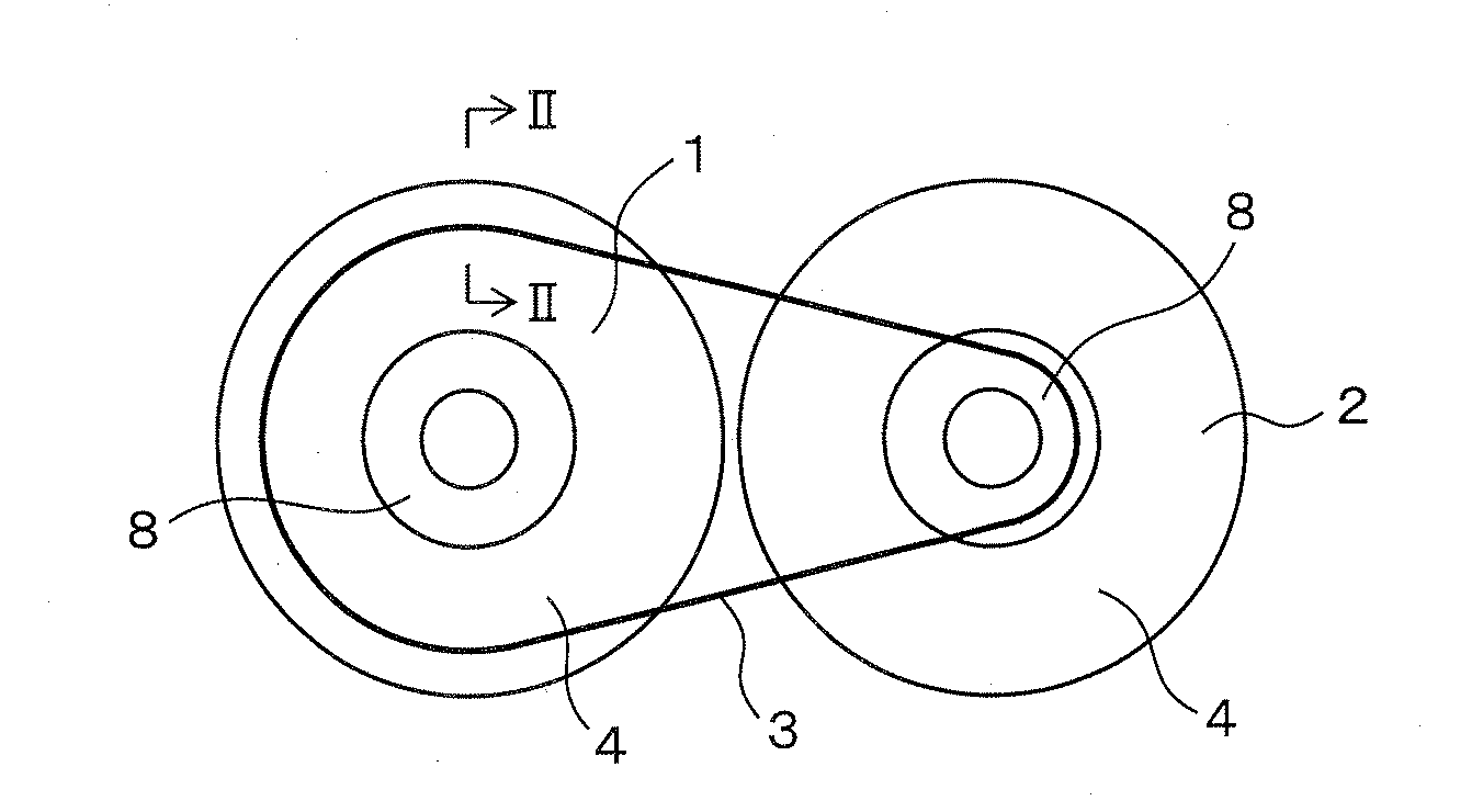 Belt type non-stage transmission and operating method thereof