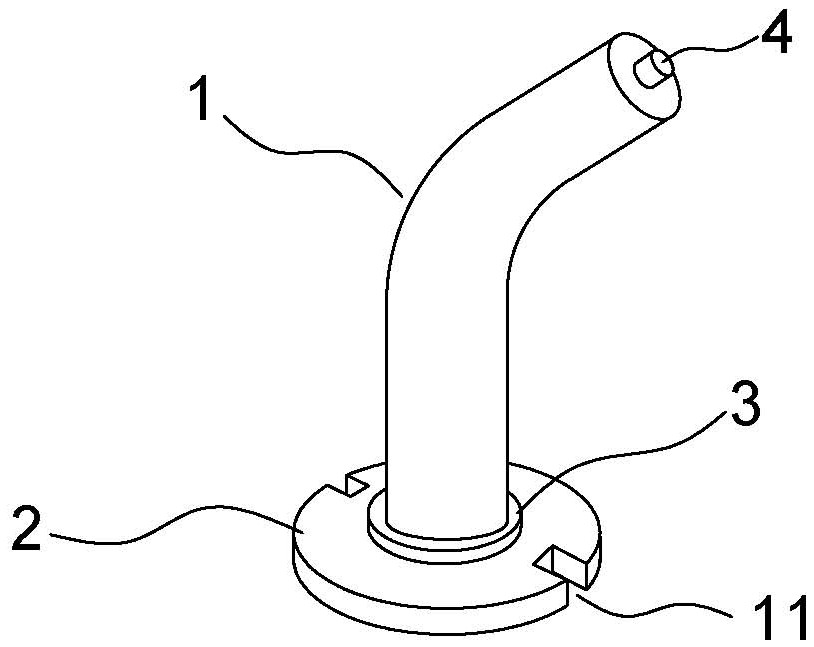 A method for making an individualized intestinal fistula stent and its applicable mold