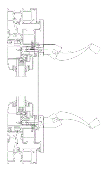 Outward-opening type casement window sash structure and casement window comprising same