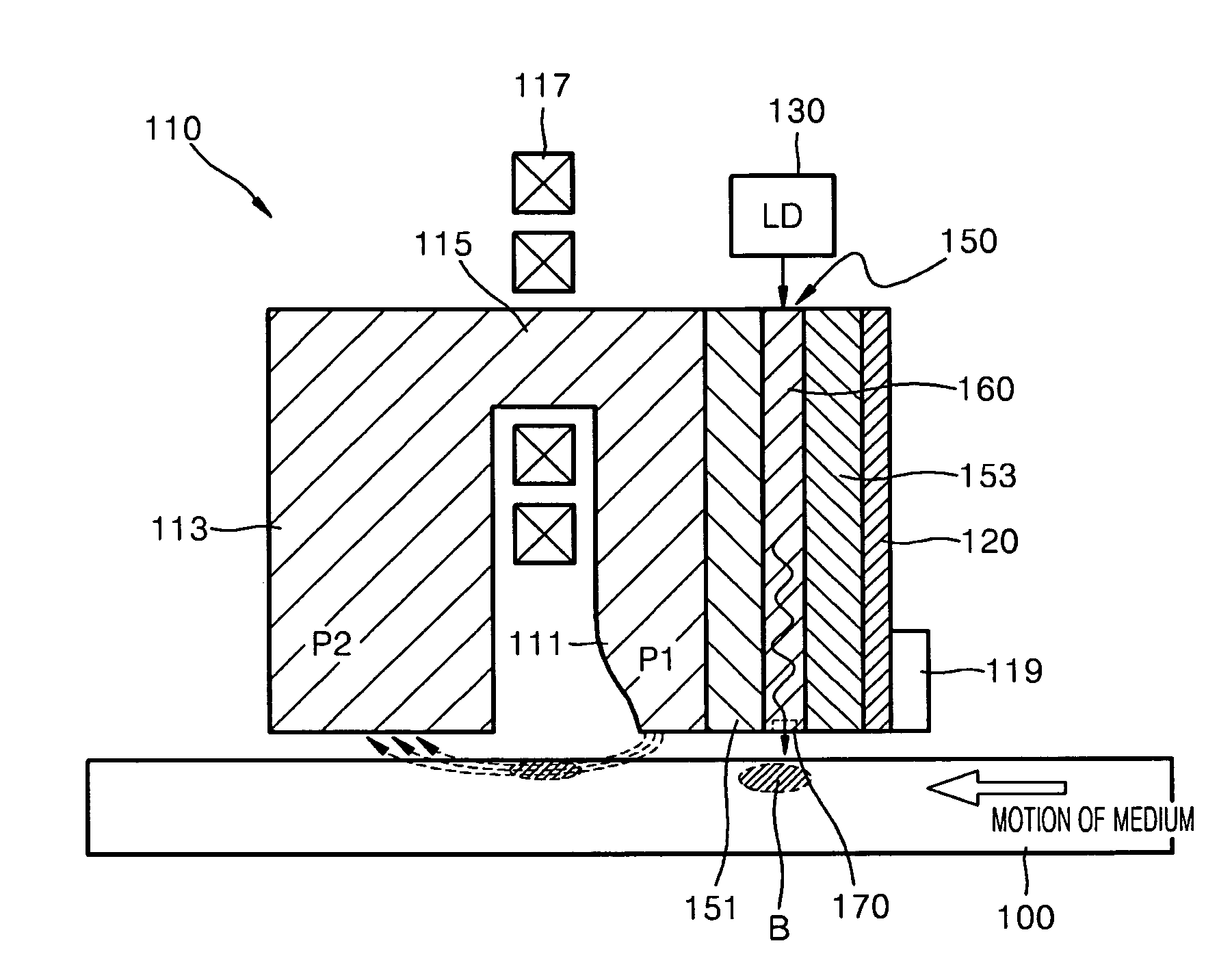 Heat-assisted magnetic recording head and method of manufacturing the same