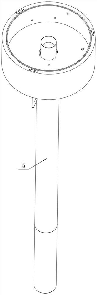 Alarm device for mountain collapse detection