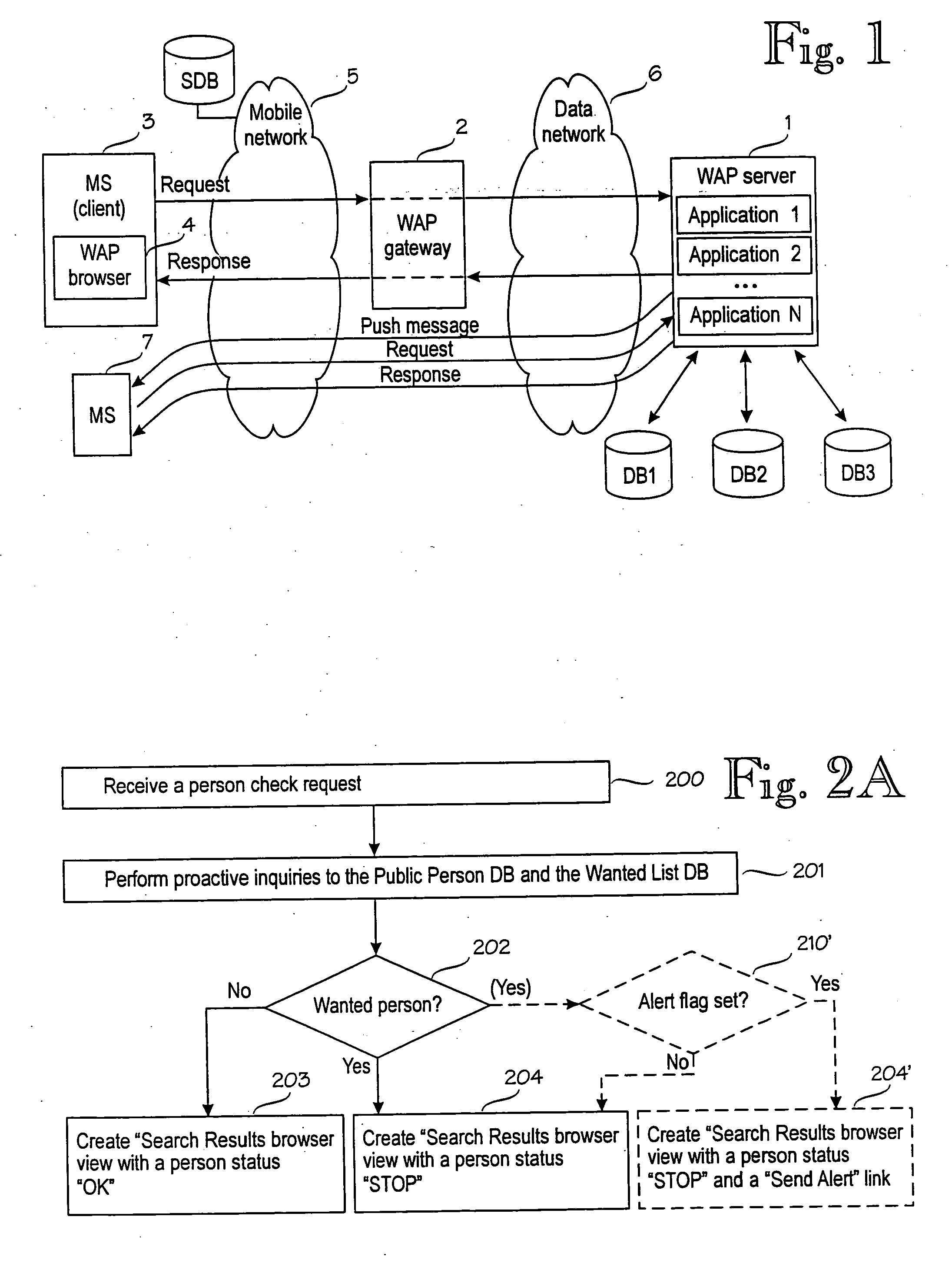 Method and server for providing database inquiry services