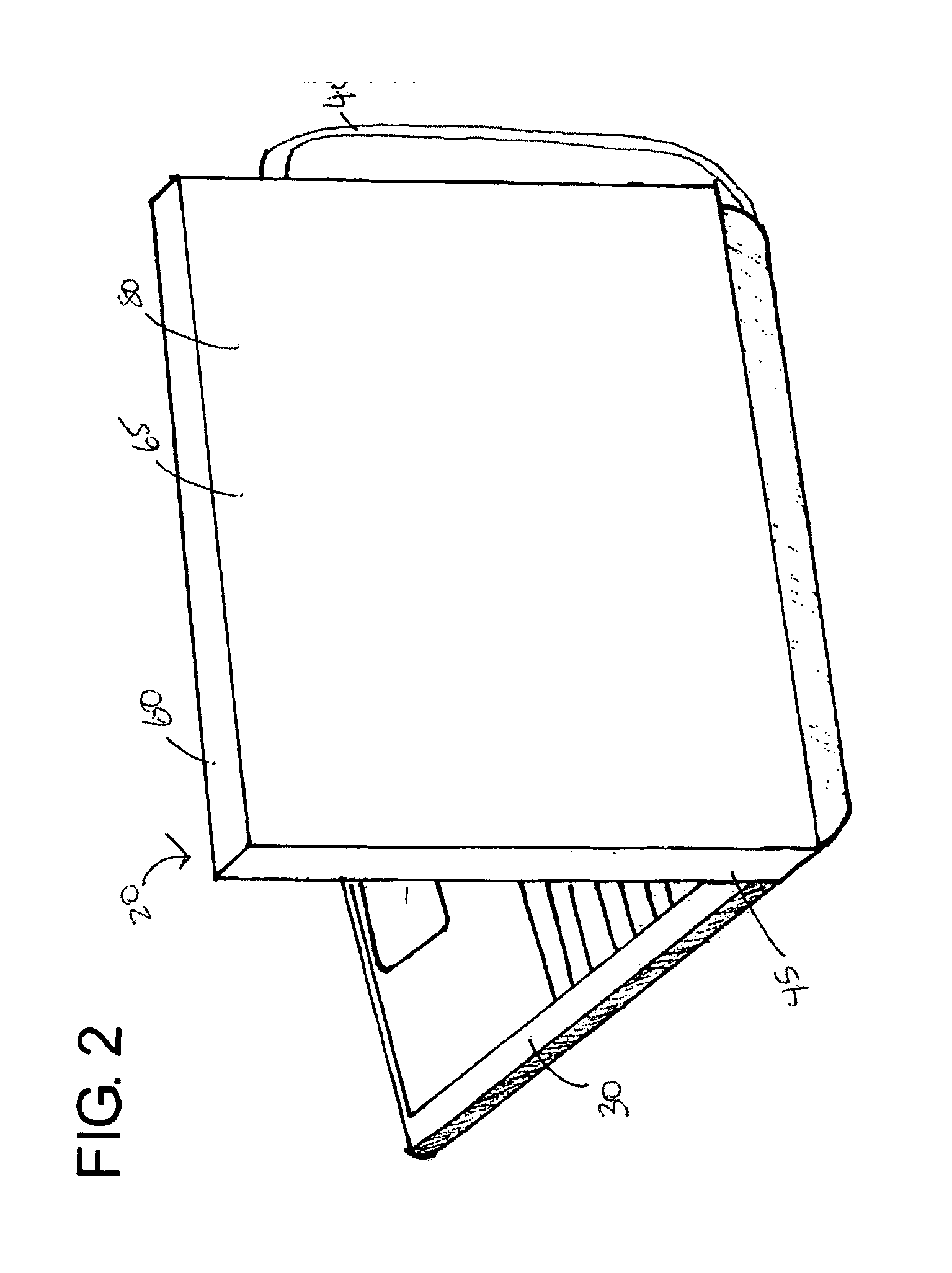 C-frame slidable touch input apparatus for displays of computing devices