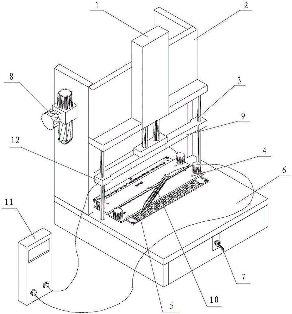 Conductive adhesive strip tester