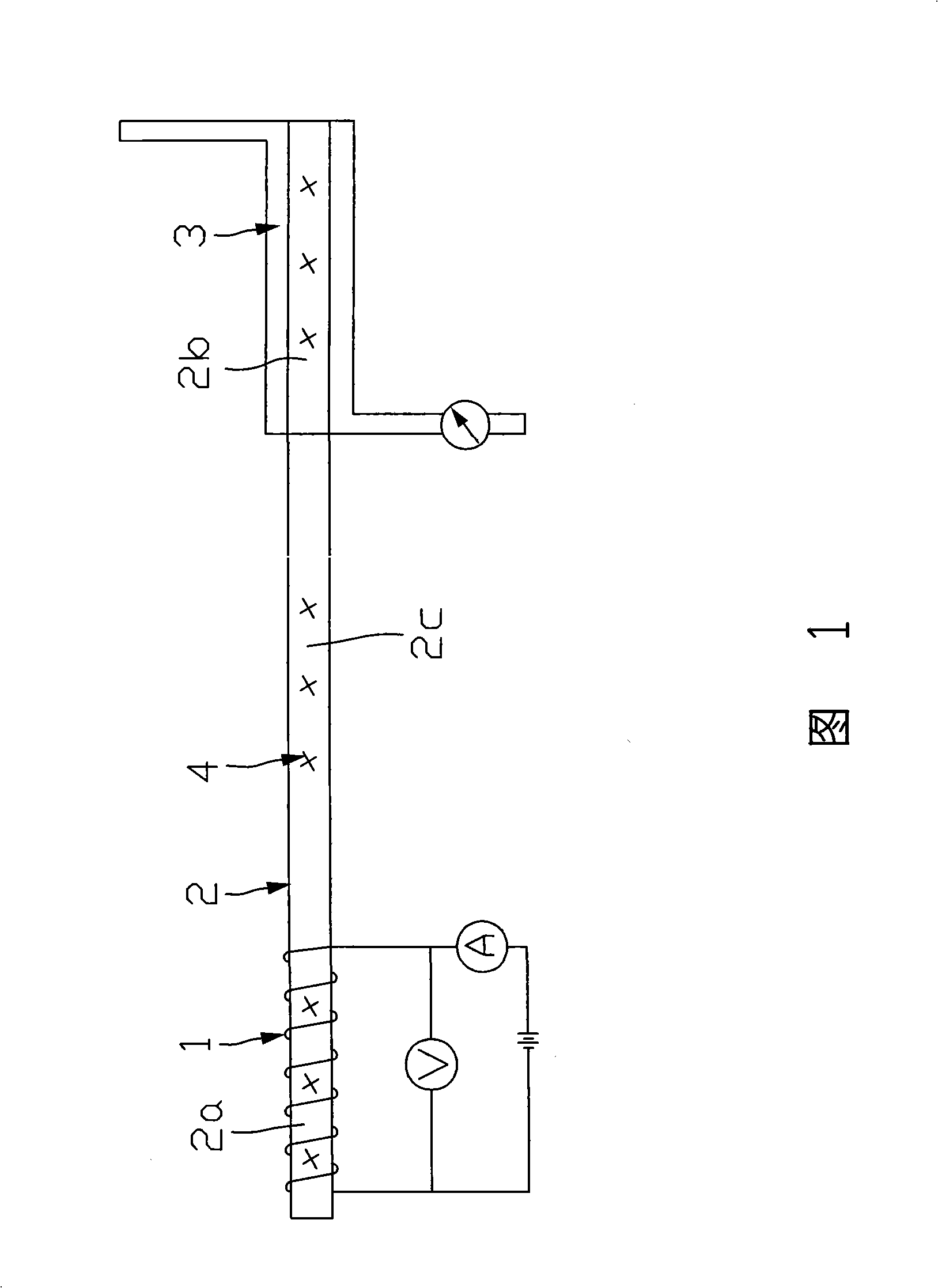 Heat pipe performance detection device