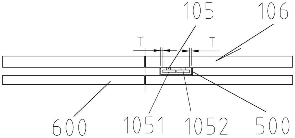 An elevator hall door power-assisted door closing device