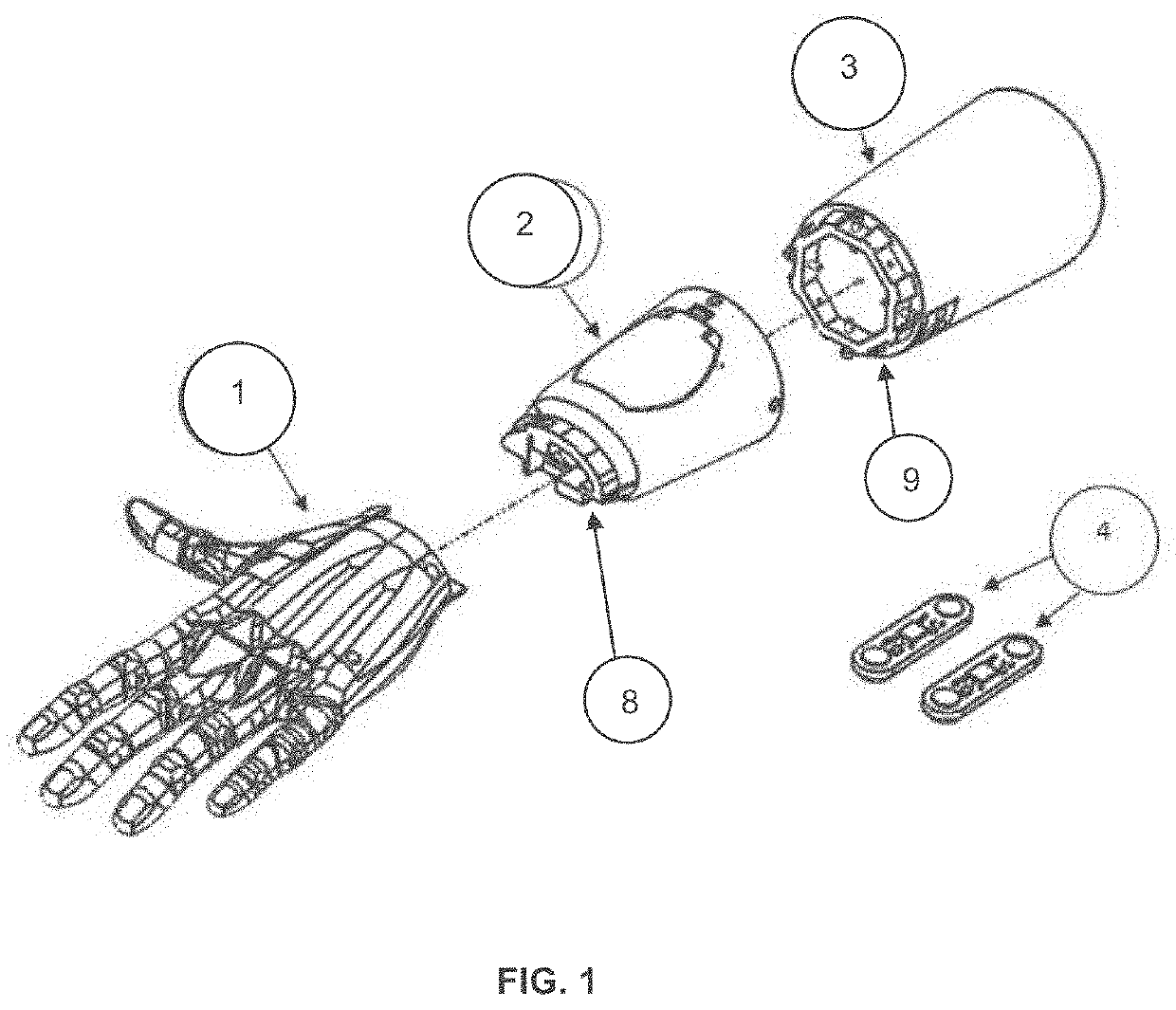 Modular prosthetic arm system