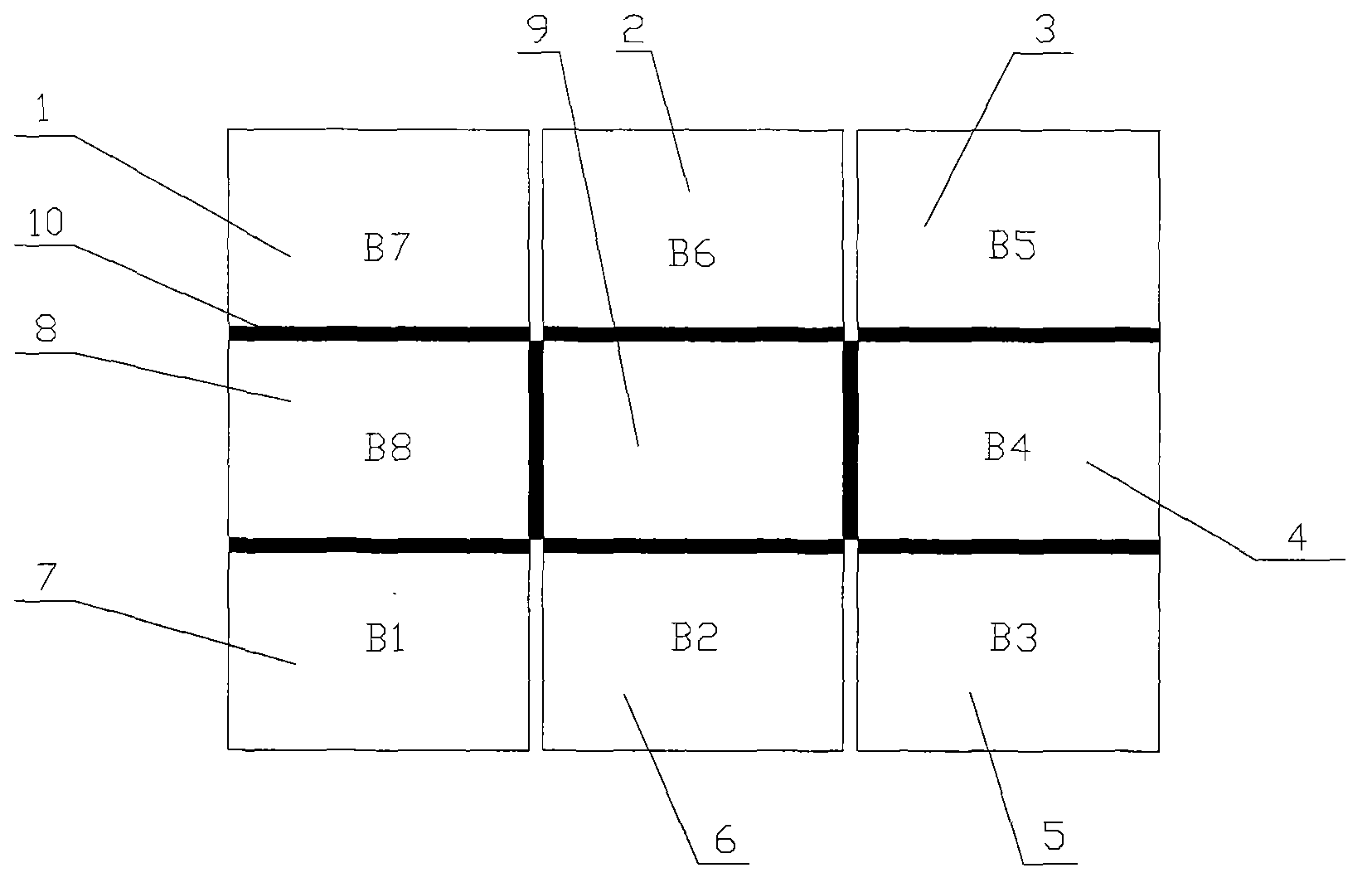 Nine-lattice envelope