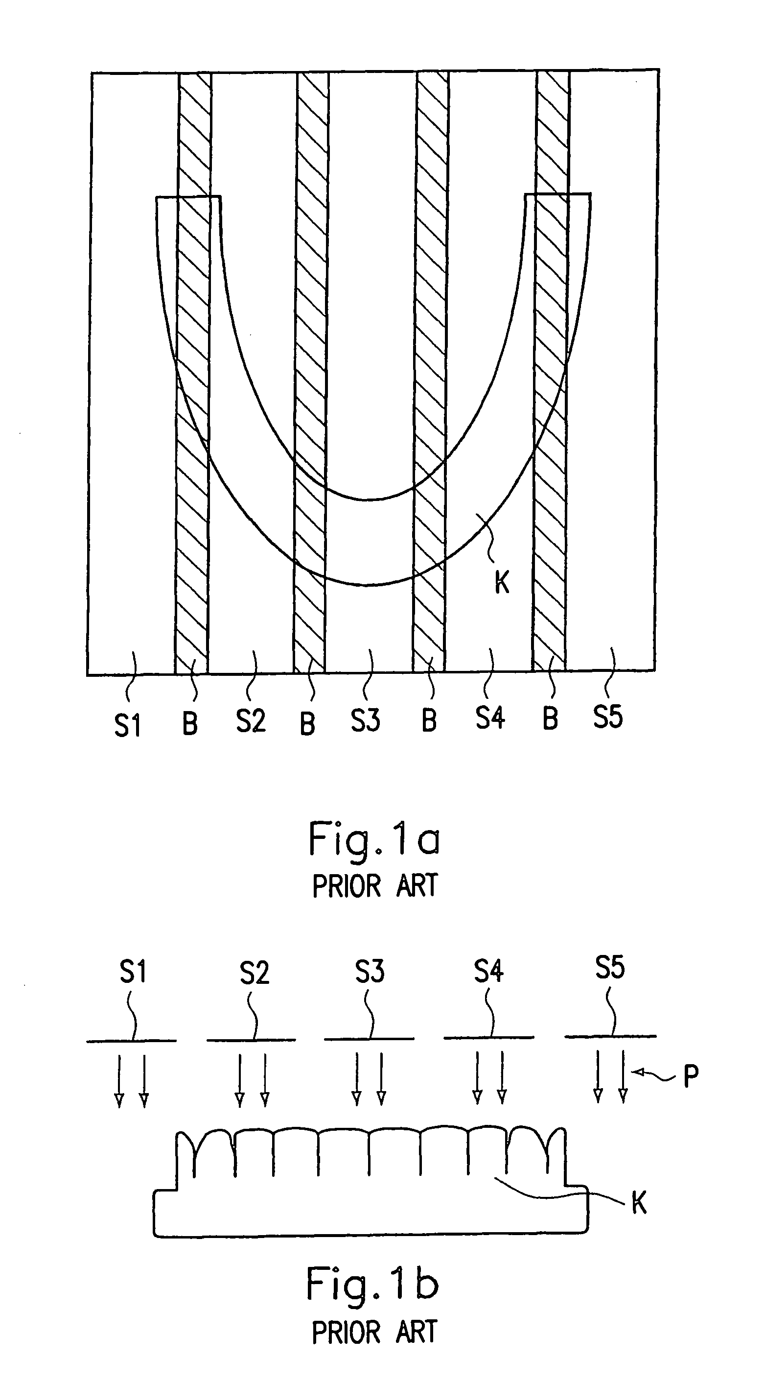 Devices and methods for producing denture parts
