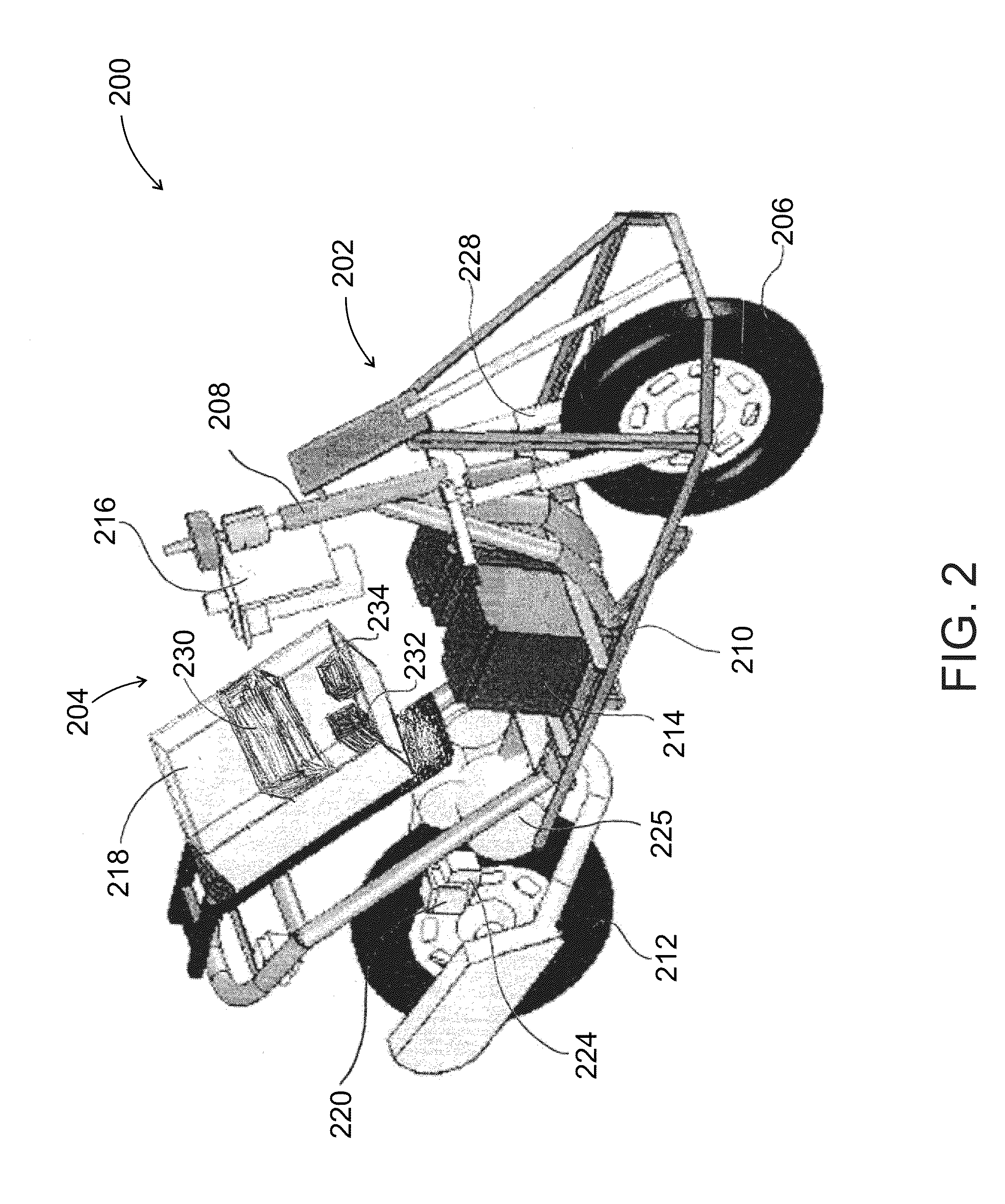 System and method for stabilizing a single-track vehicle