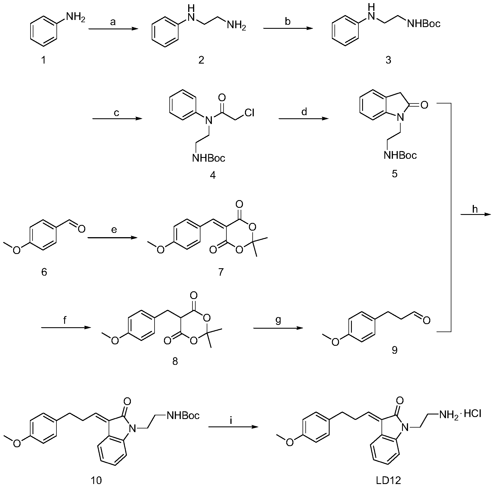 Dual-channel inhibitor using Raf/MEK/ERK and PI3K/Akt as targets